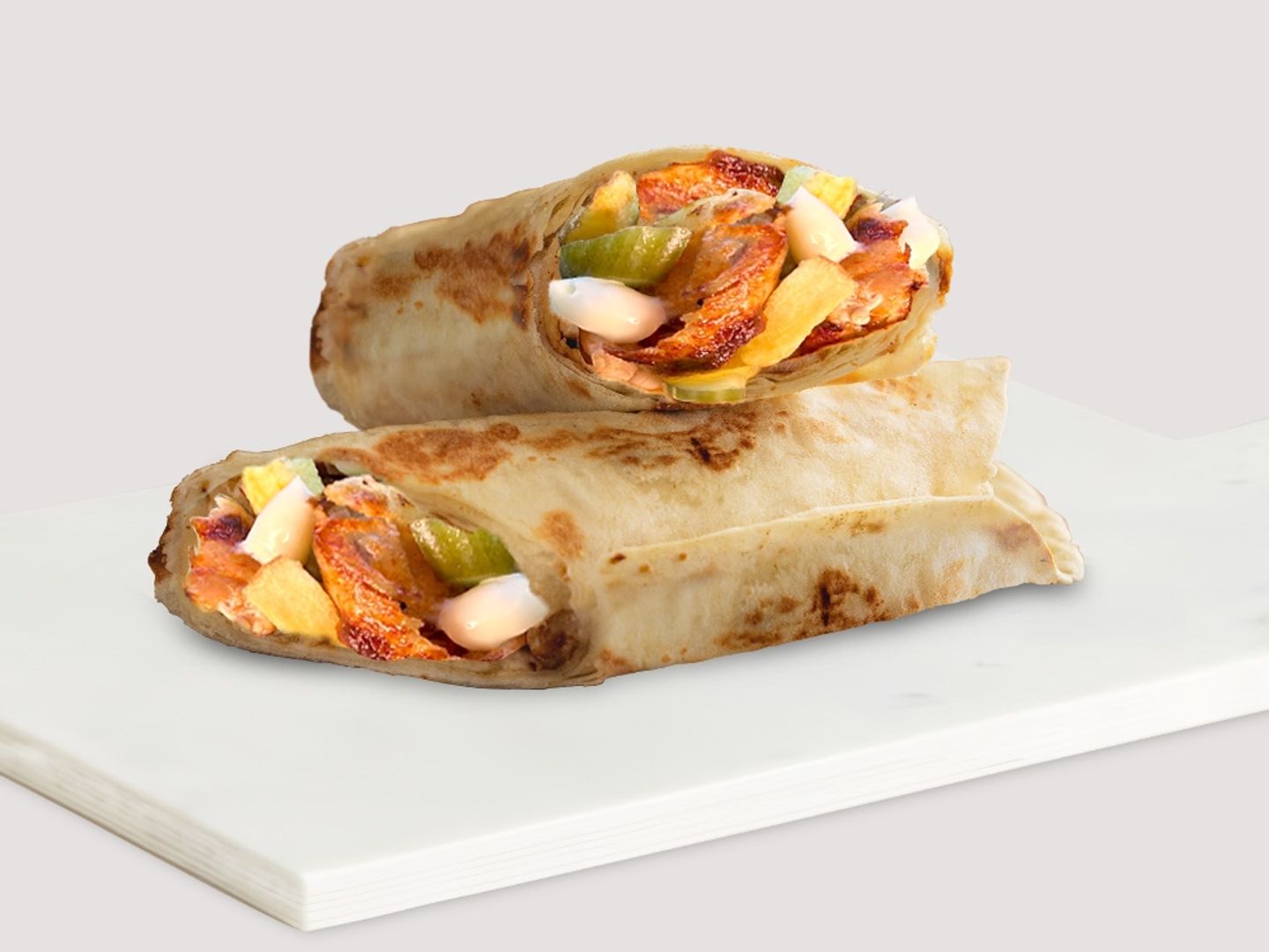 Chicken Turkish Bread Shawarma