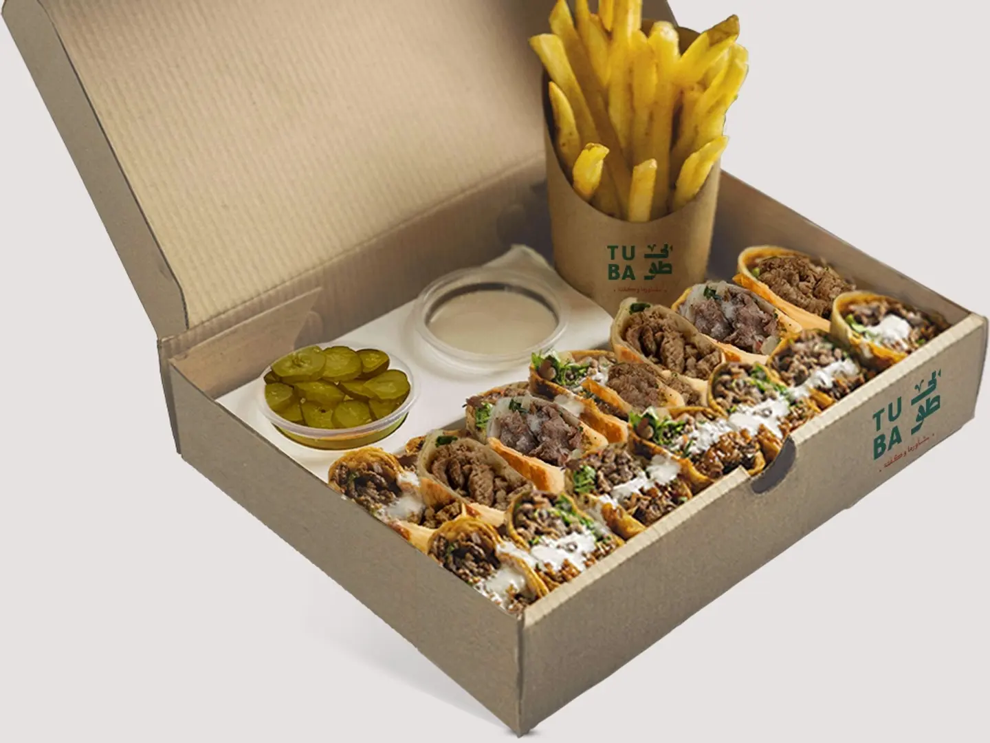 صاج عربي لحم دبل