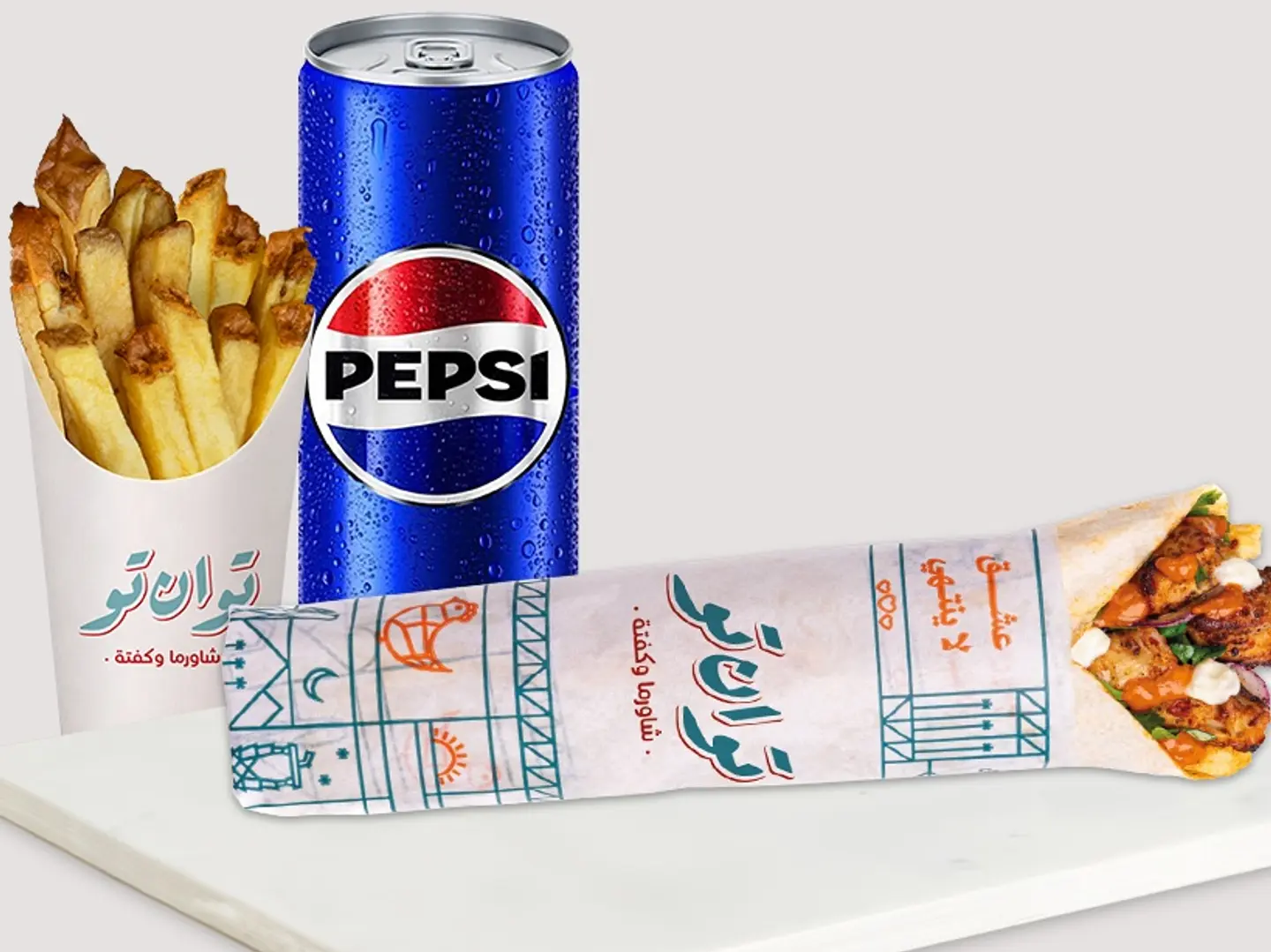 كومبو شيش طاووق