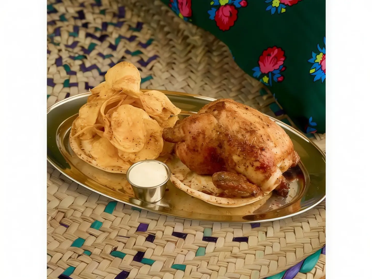Chicken With Potato - Half A Chicken