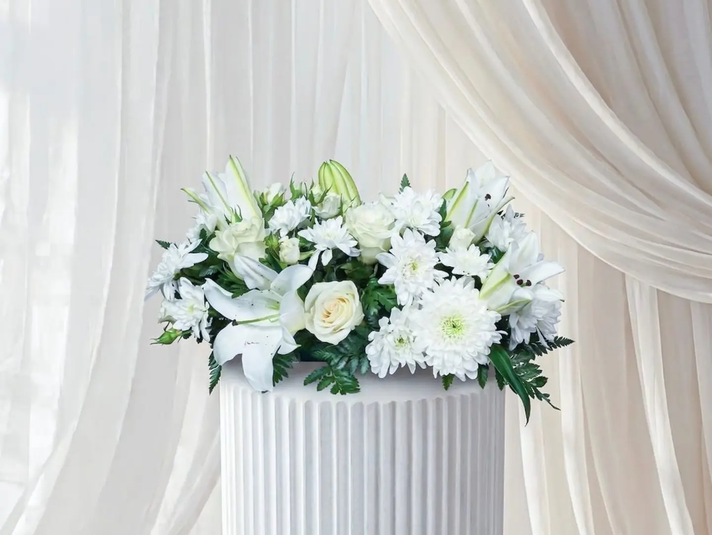 Centerpiece Natural Rose