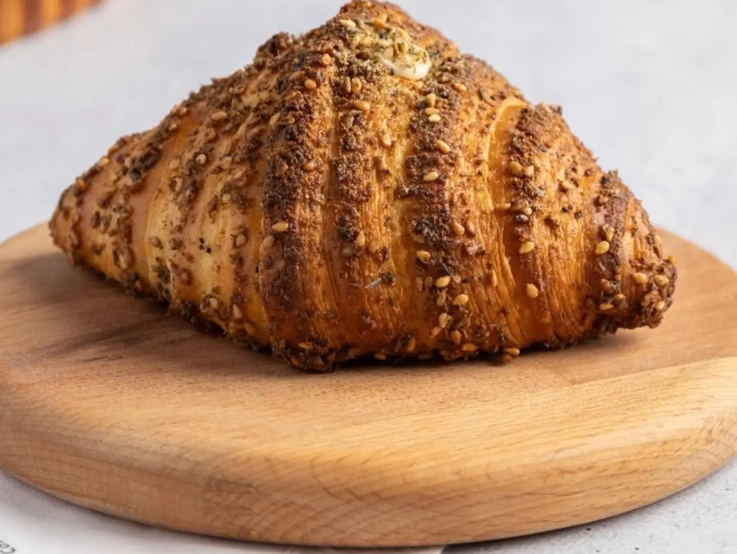 Labneh With Zaatar Croissant