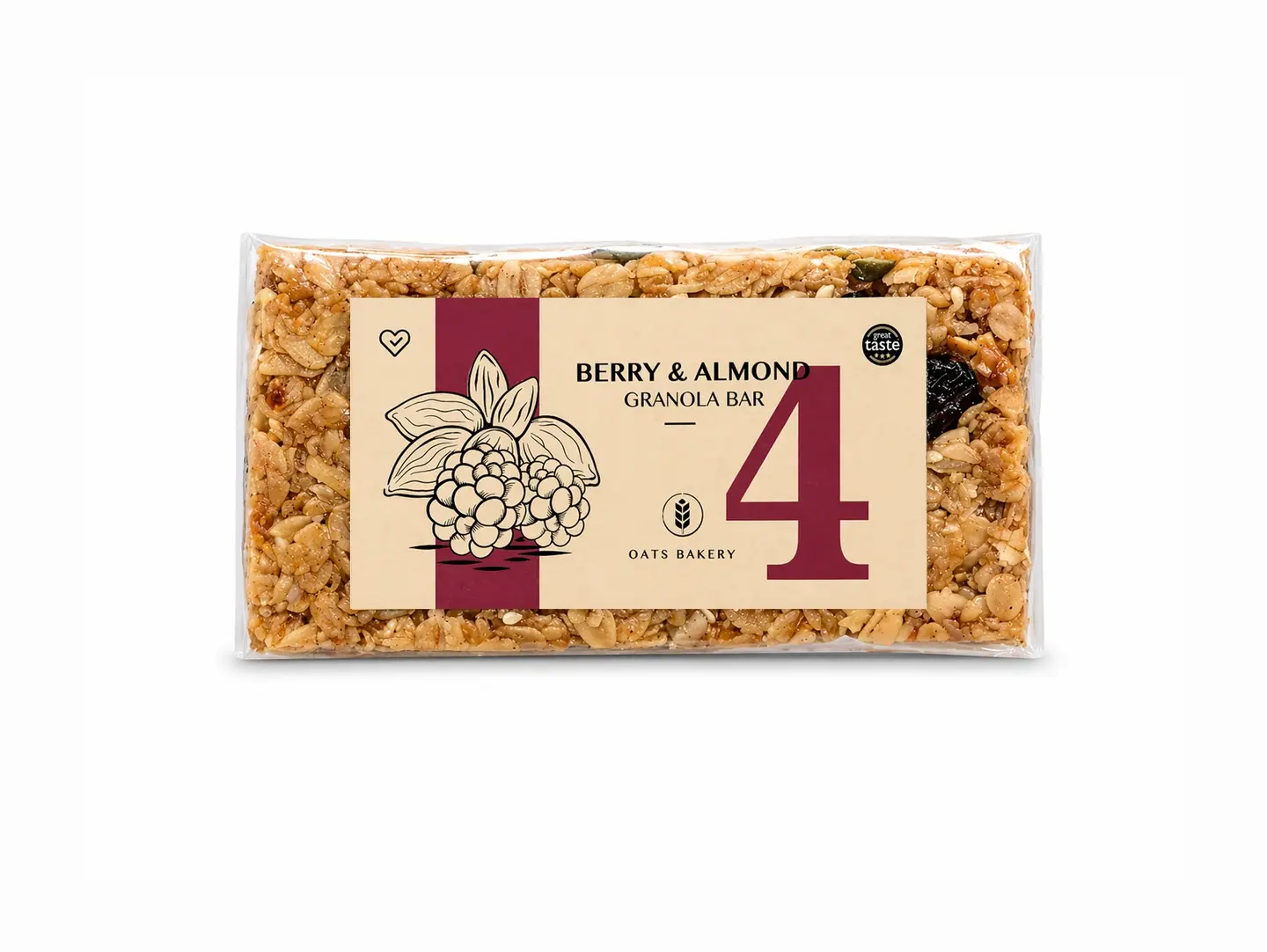 Cranberry And Almond Granola Bar