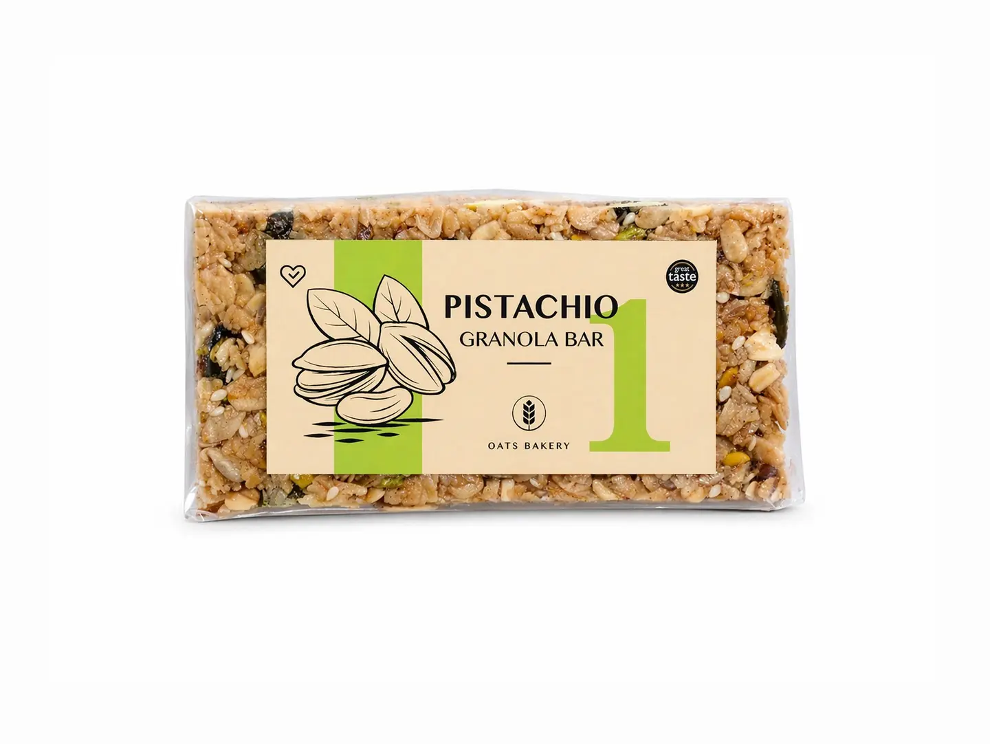 Pistachio Granola Bar