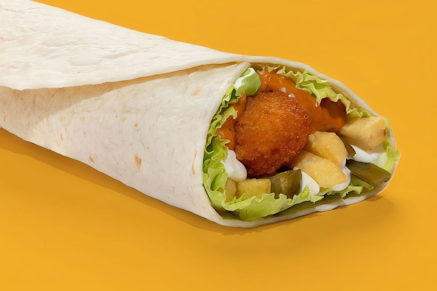ساندوتش دجاج مسحب