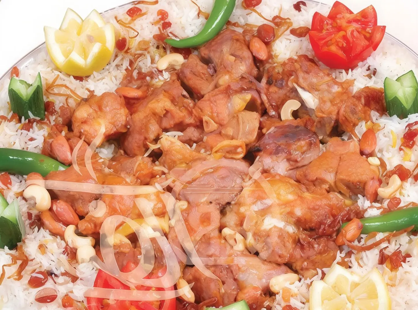 Camel Meat Makmut - Saudi Rice