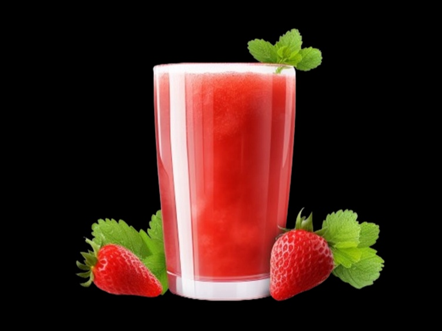 عصير فراولة