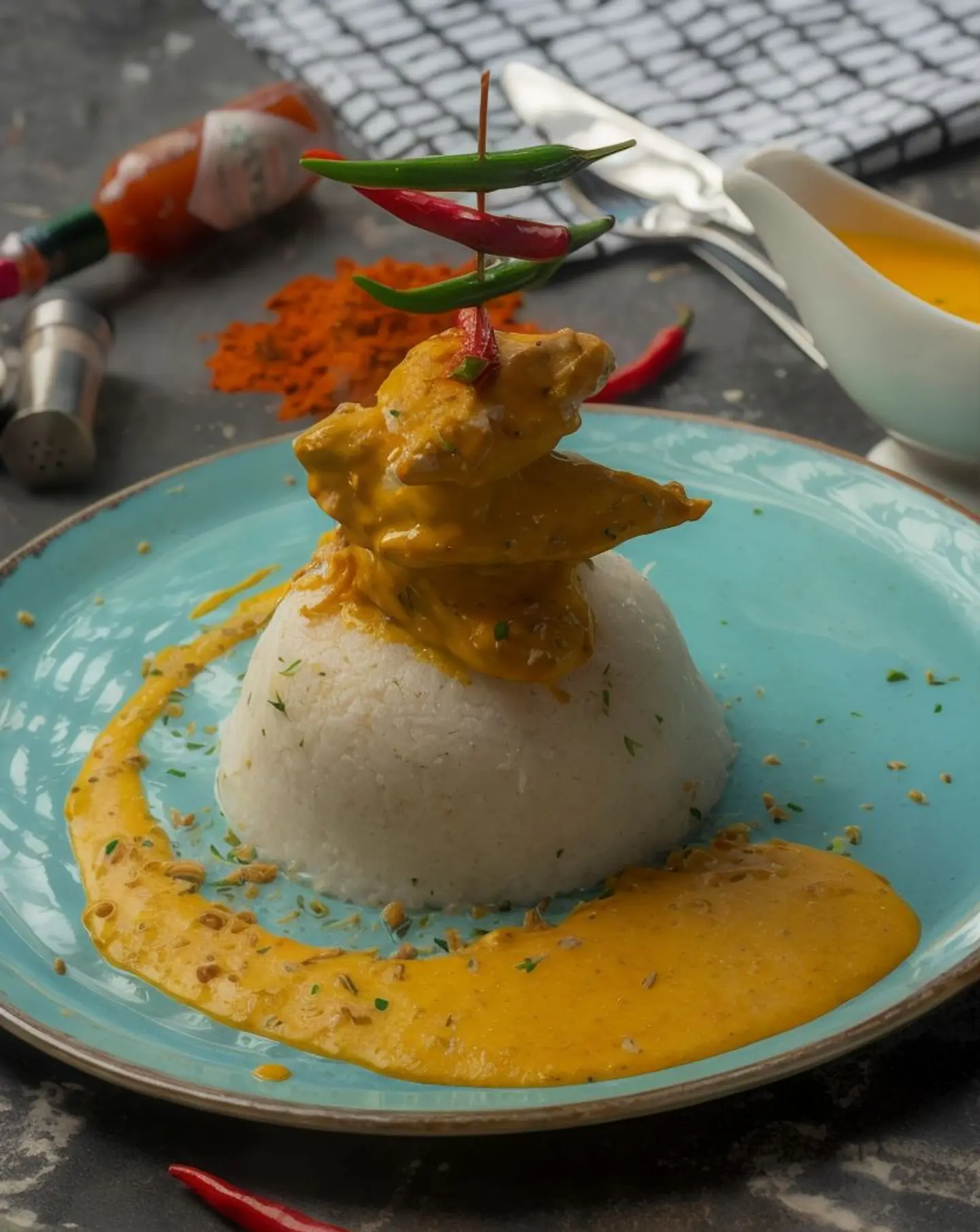 سبايسي كريمي تشيكن