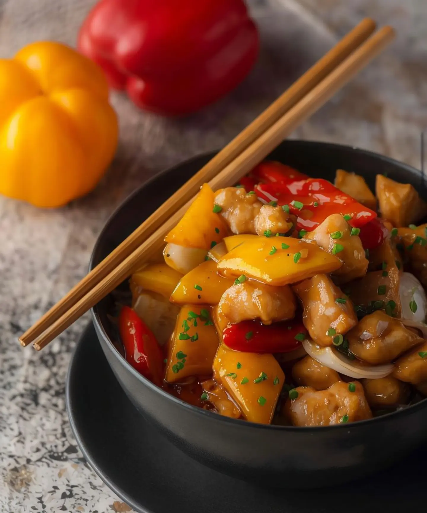 سويت آند سور تشيكن