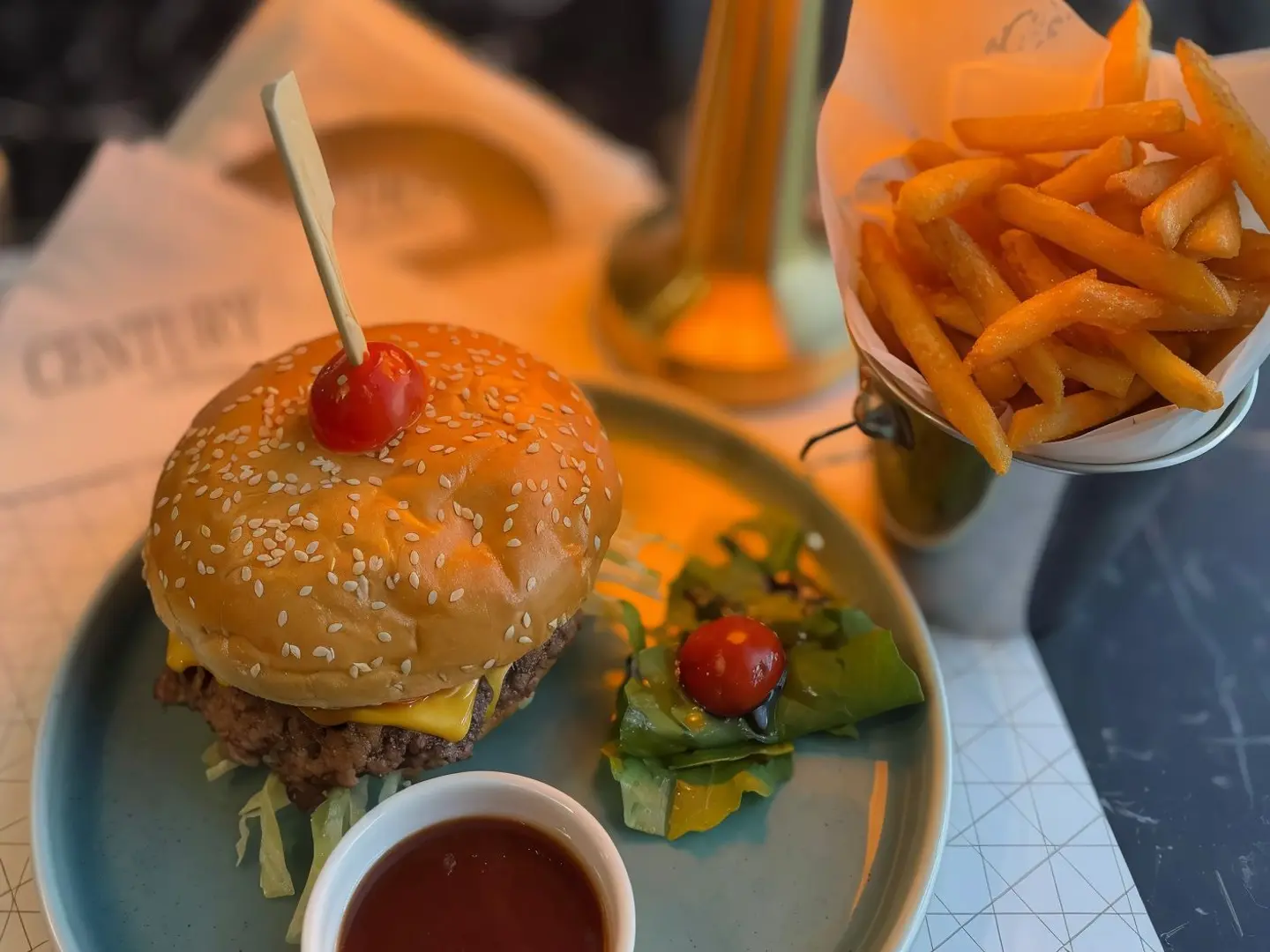 دبل سماش برجر