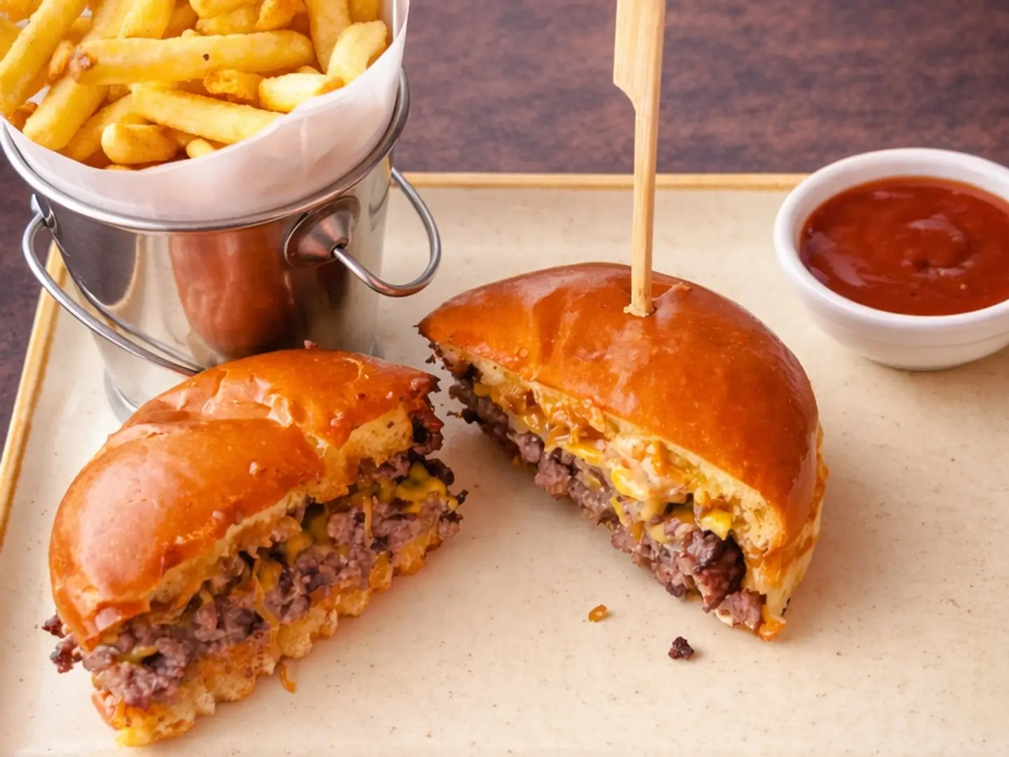 سينشري دبل برجر