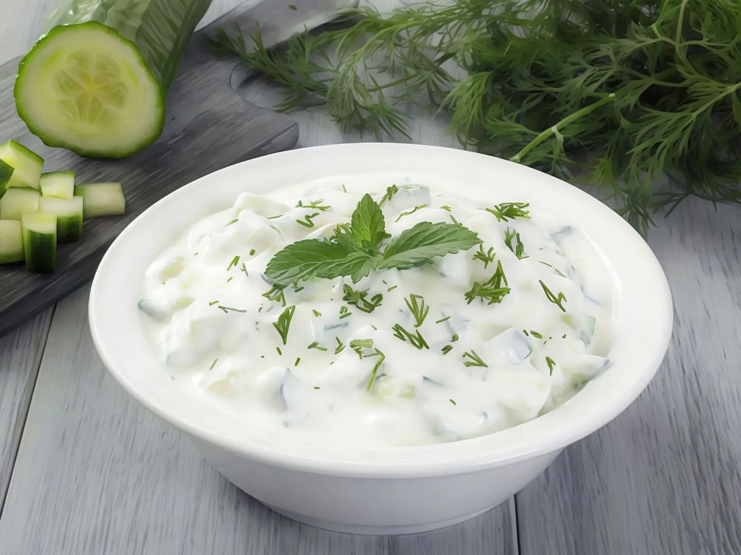 Yogurt With Cucumber