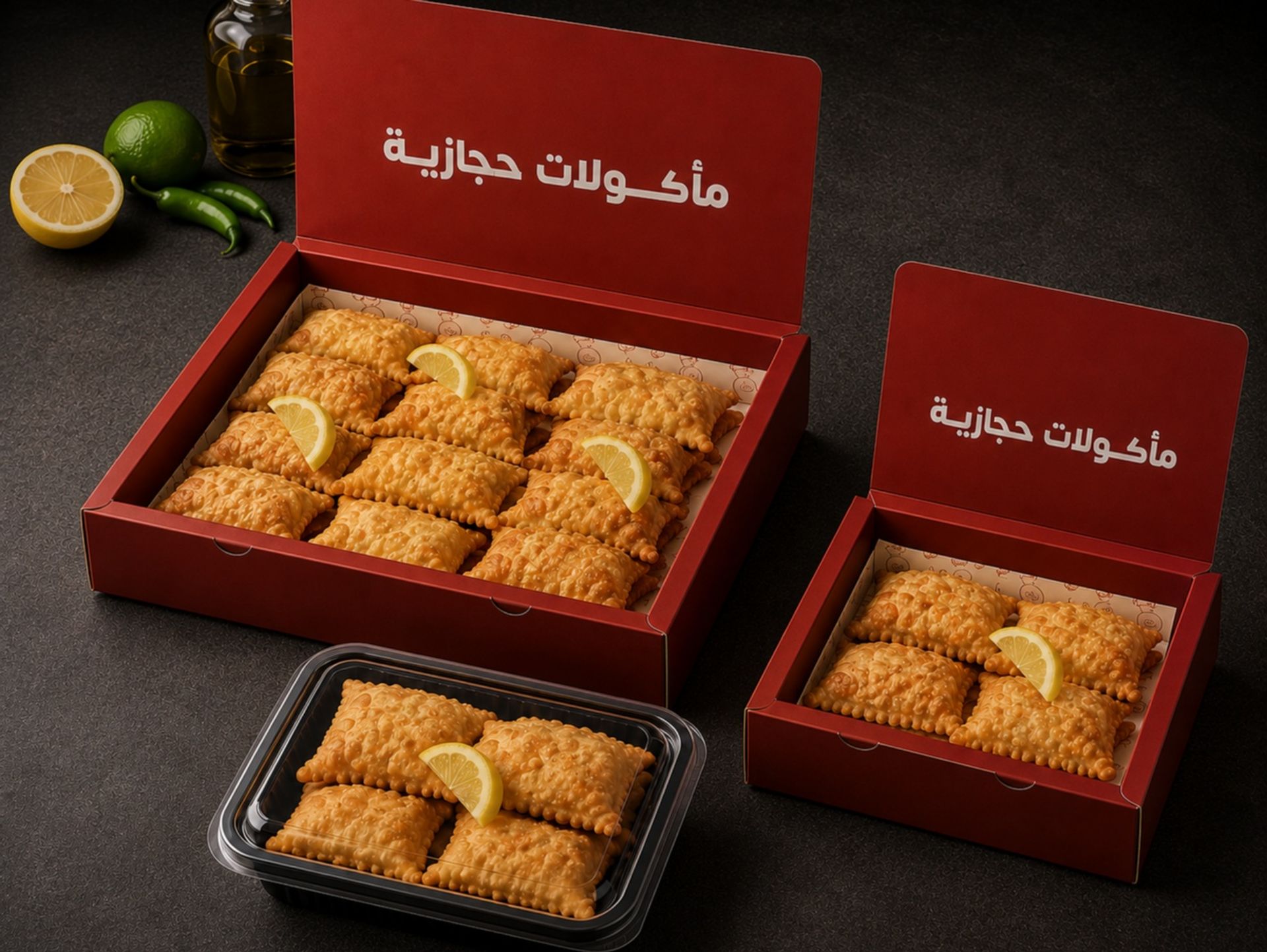 بوف بالدجاج - وسط