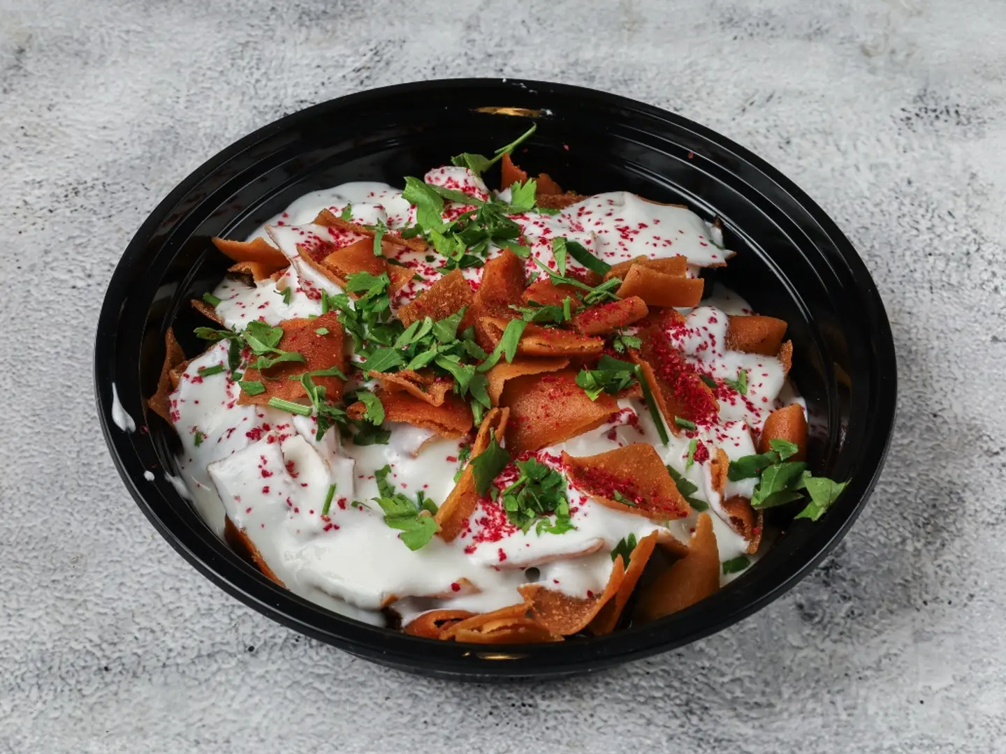 فتة باذنجان