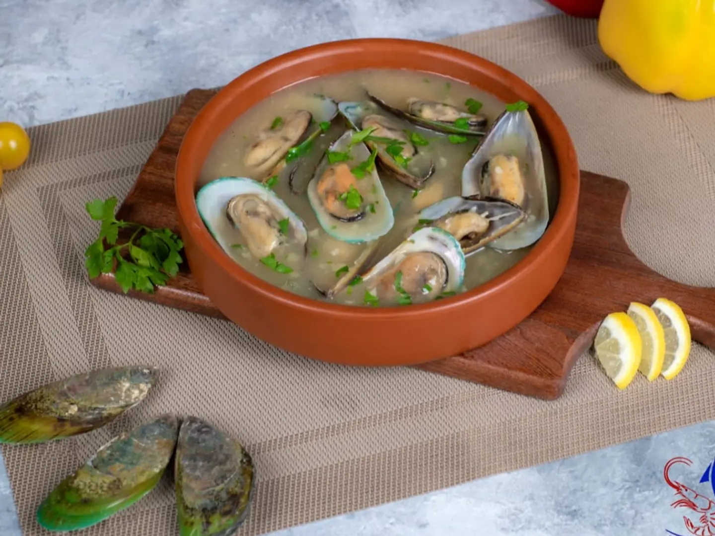 Mussels With Butter.