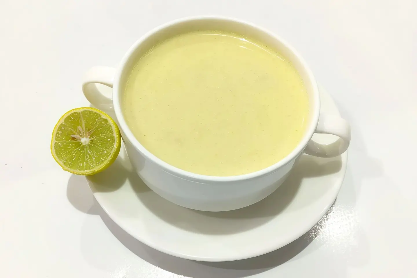 شوربة حبار بالكريمة