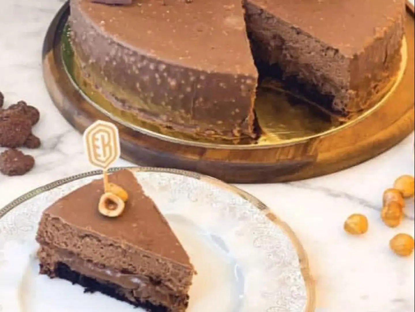 Ferrero Rocher Mousse Cake
