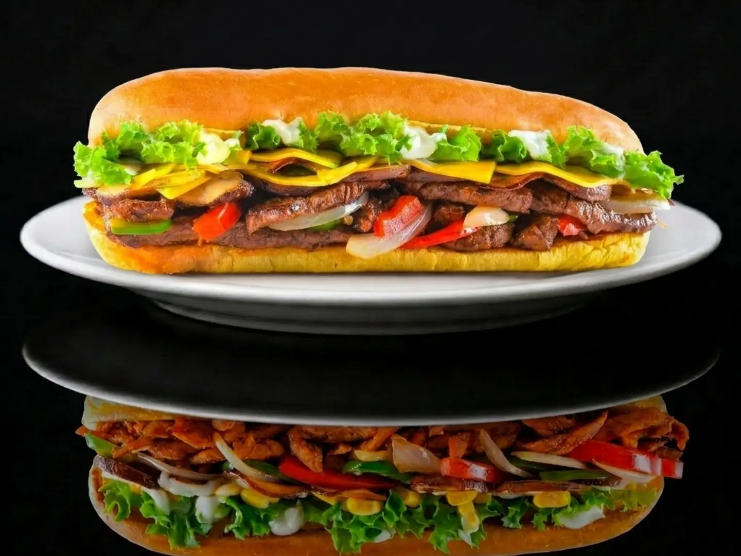 Steak Meet Sandwich