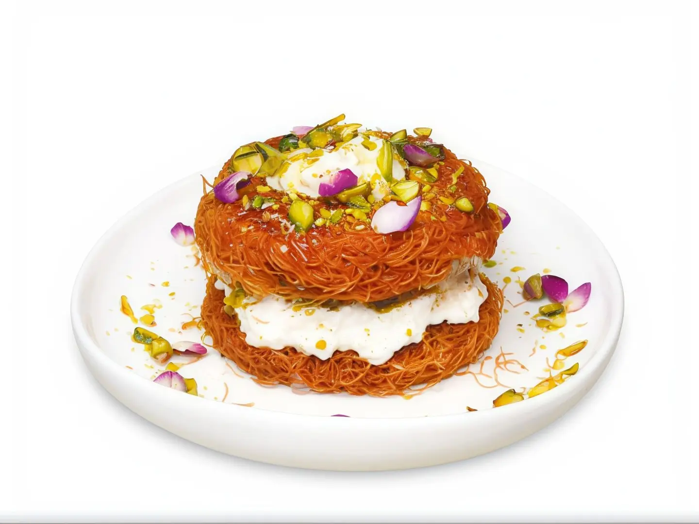 Kunafa With Cream