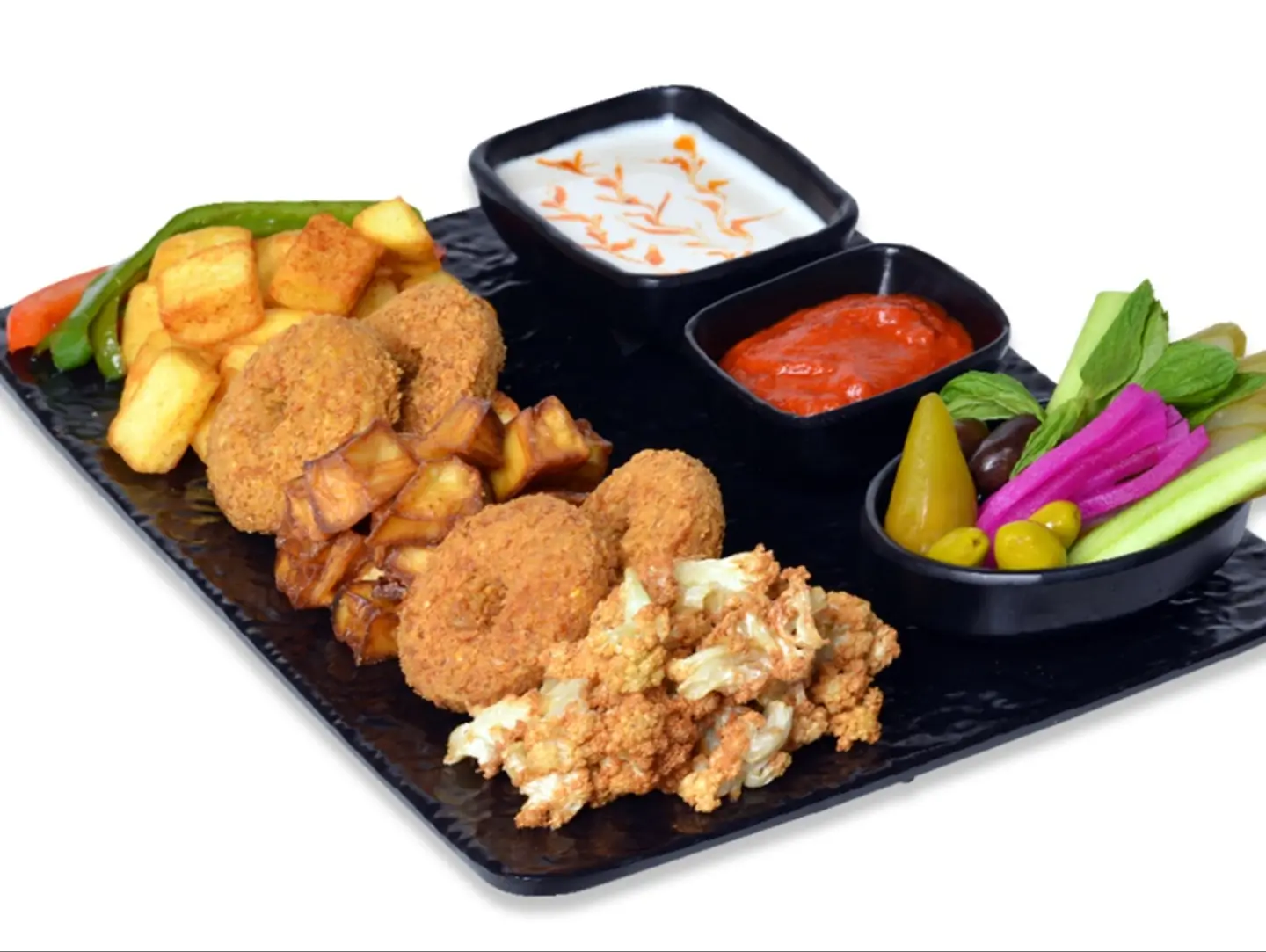 Mixed Fried Foods - Large Plate