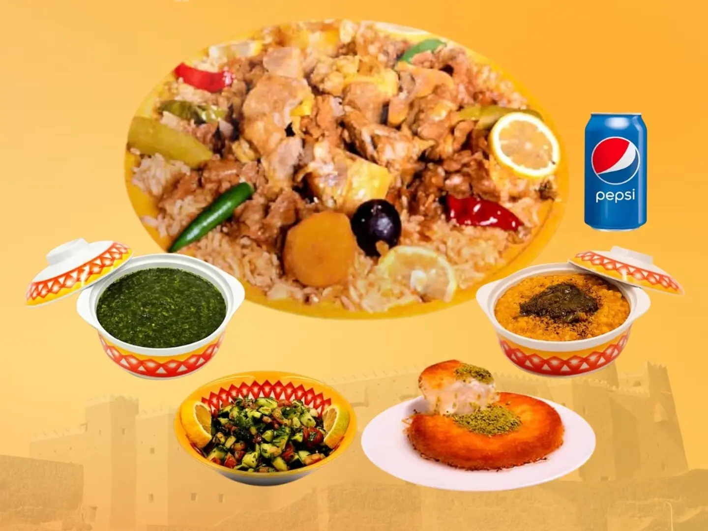 عرض الكبسة الحائلية حاشي