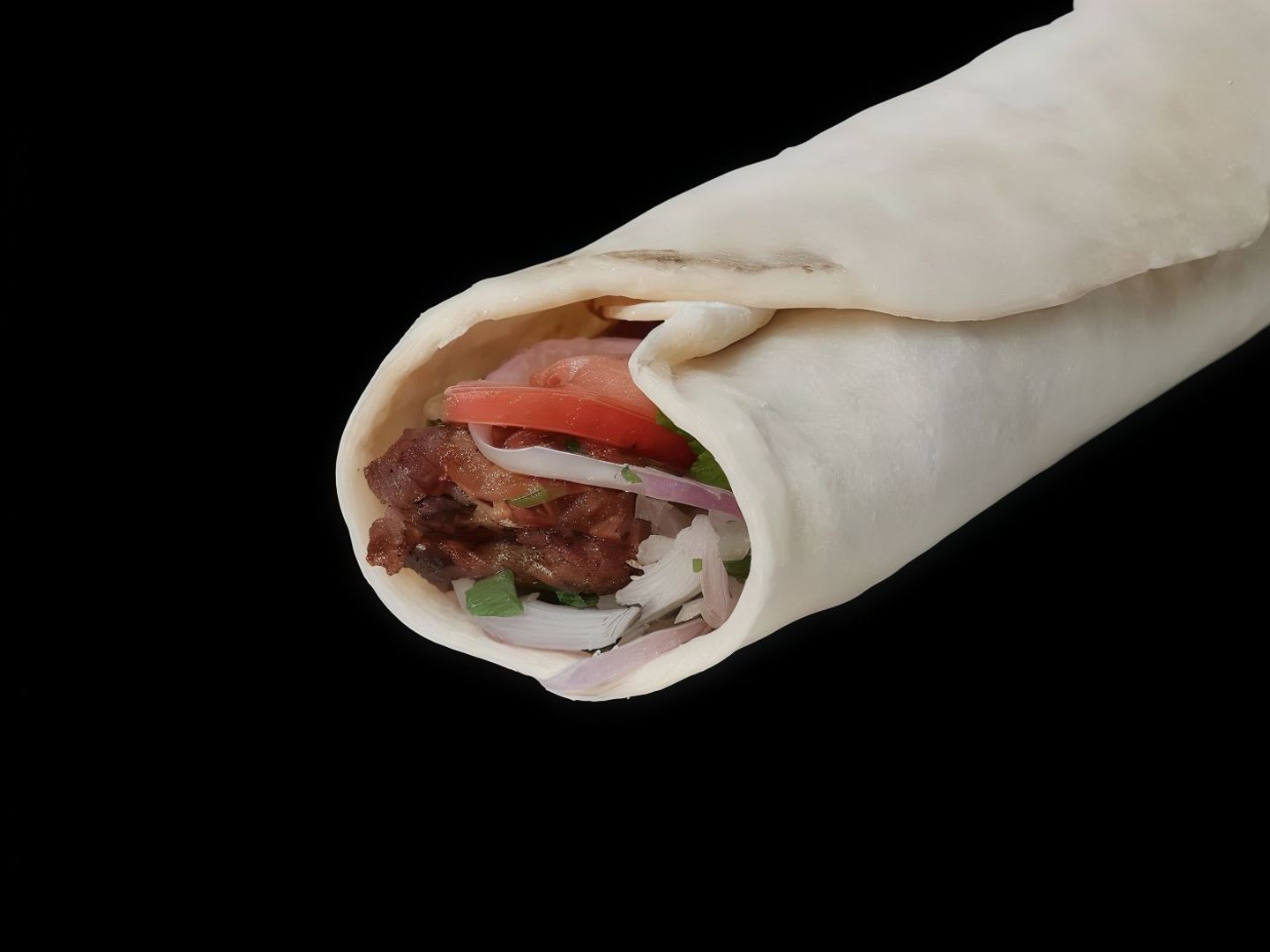 ساندويتش أوصال لحم