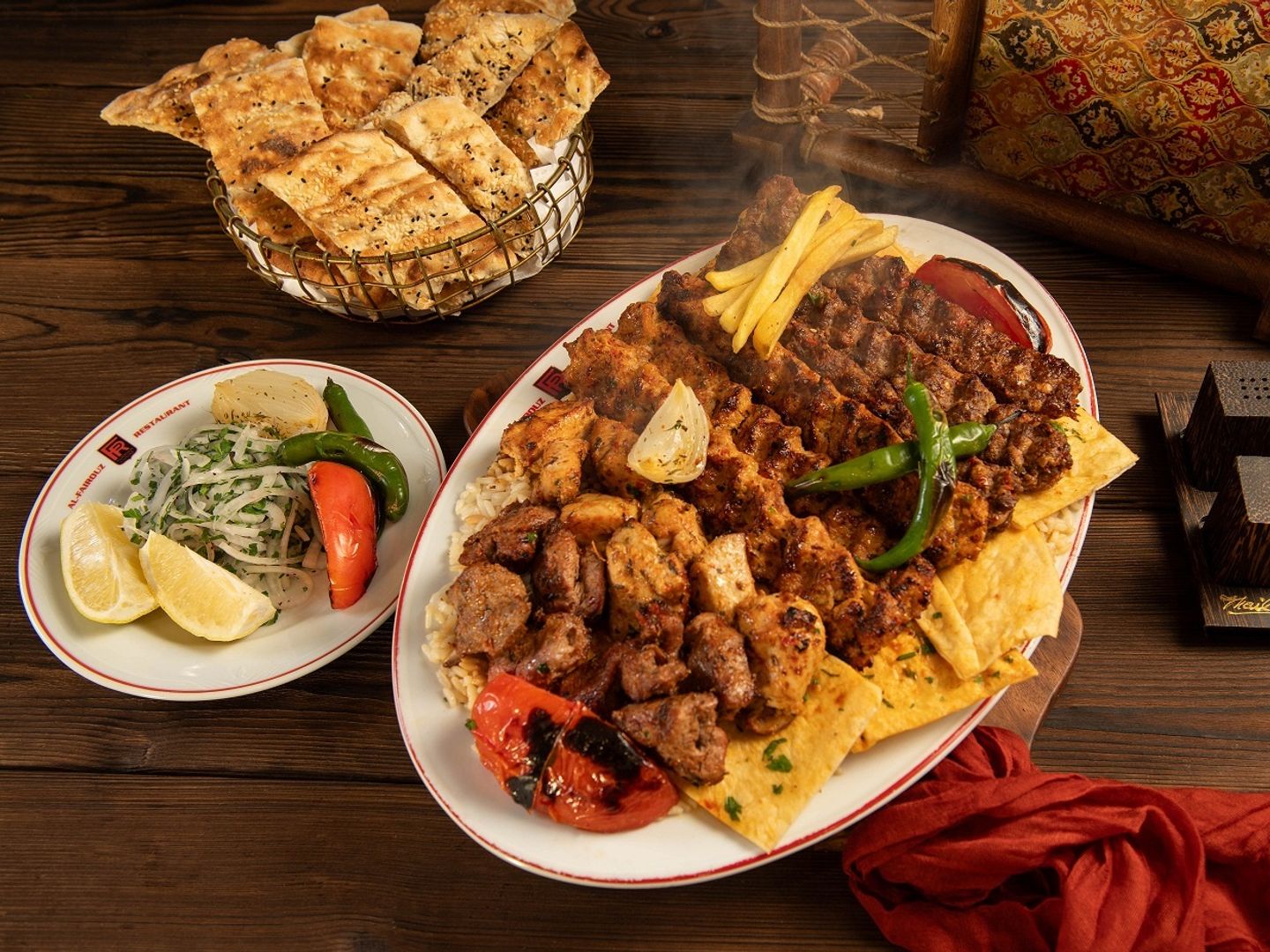 مشكل مشوي نص كيلو