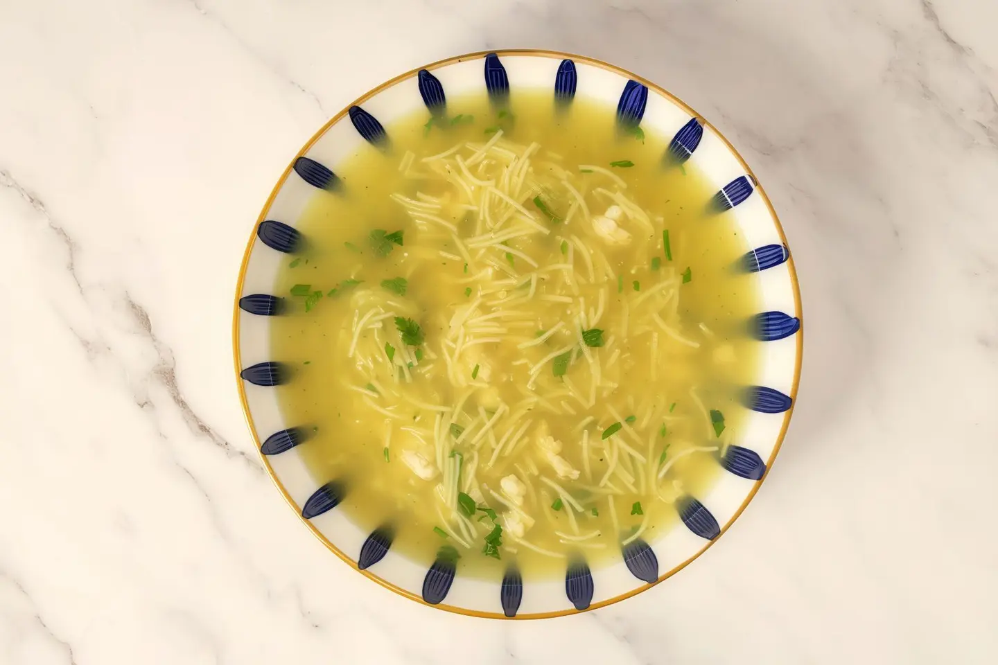 Noodles Soup With Chicken