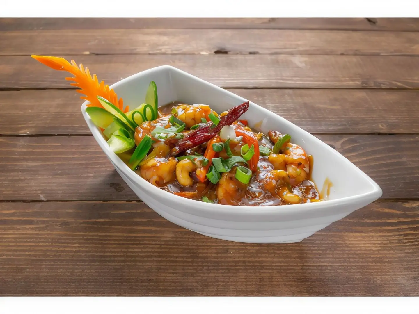 Shrimp On Chinese Style