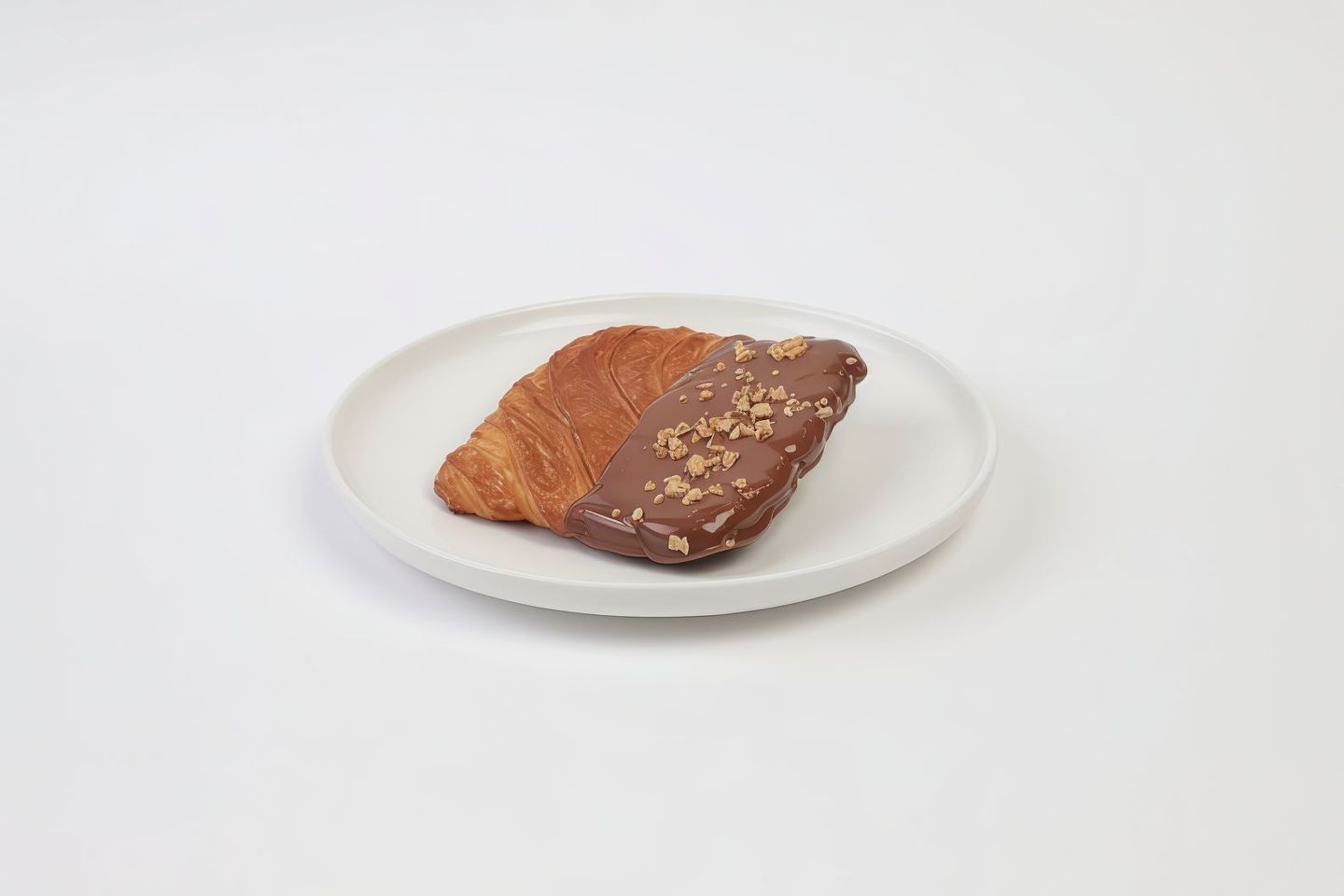 Flat Croissant Dulcey Chocolate