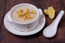 شوربة دجاج بالكريم