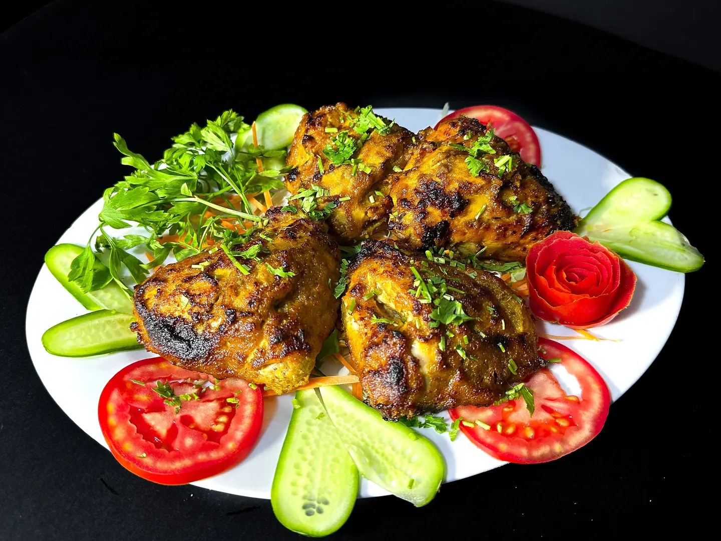 كباب دجاج كالمي