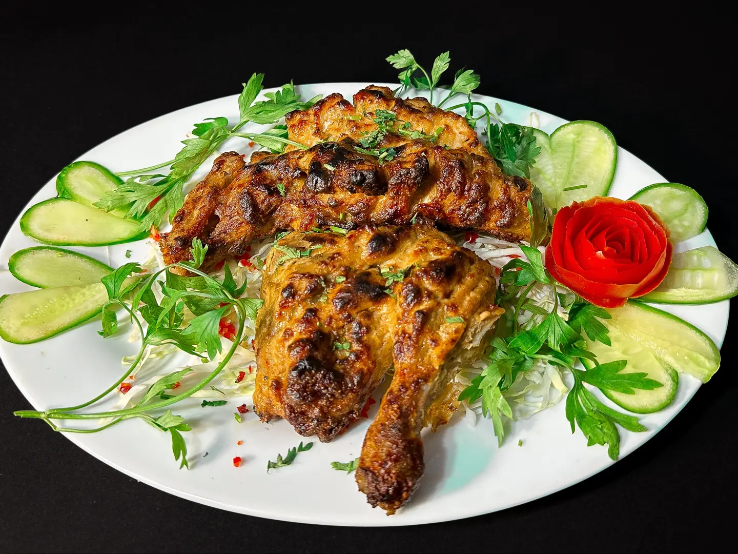 كباب دجاج أفغاني