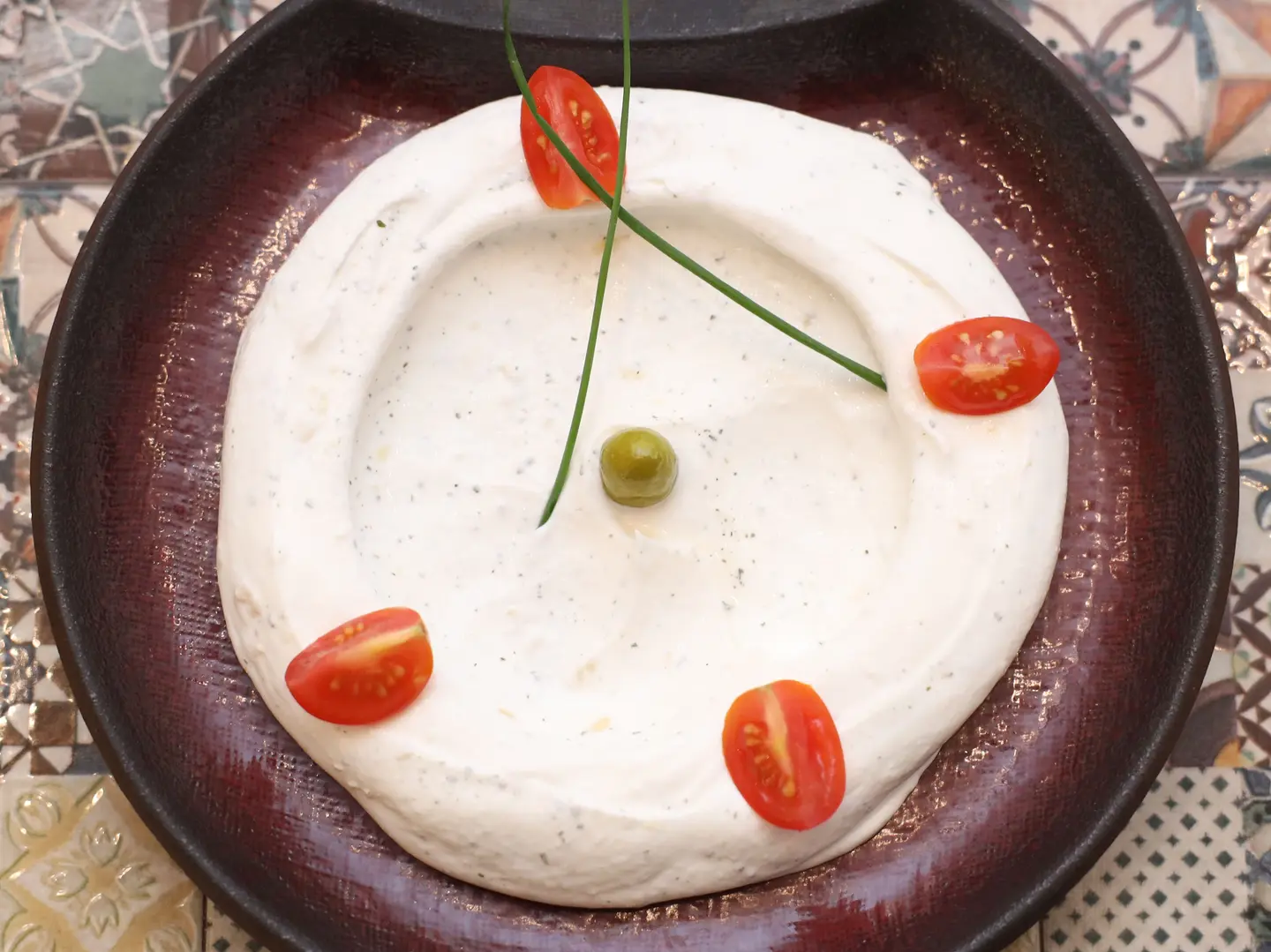 لبنة بالثوم