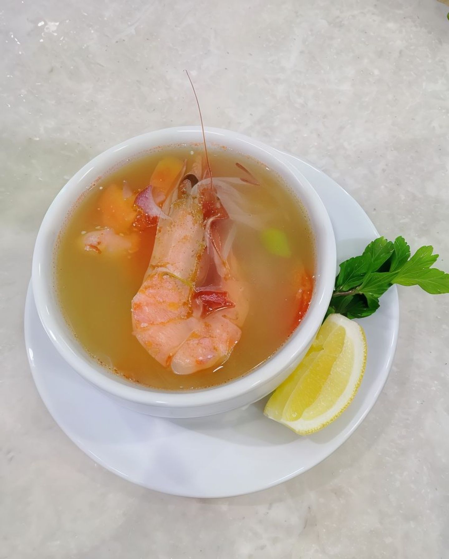 شوربه حاره ومره