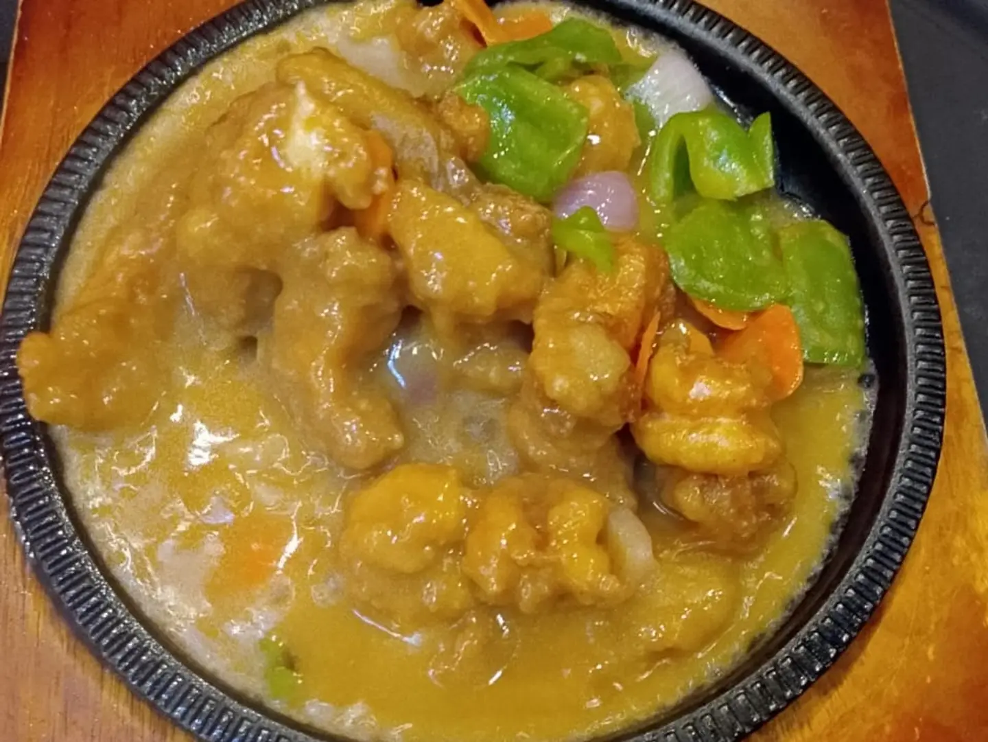Chinese Sizzling Seafood