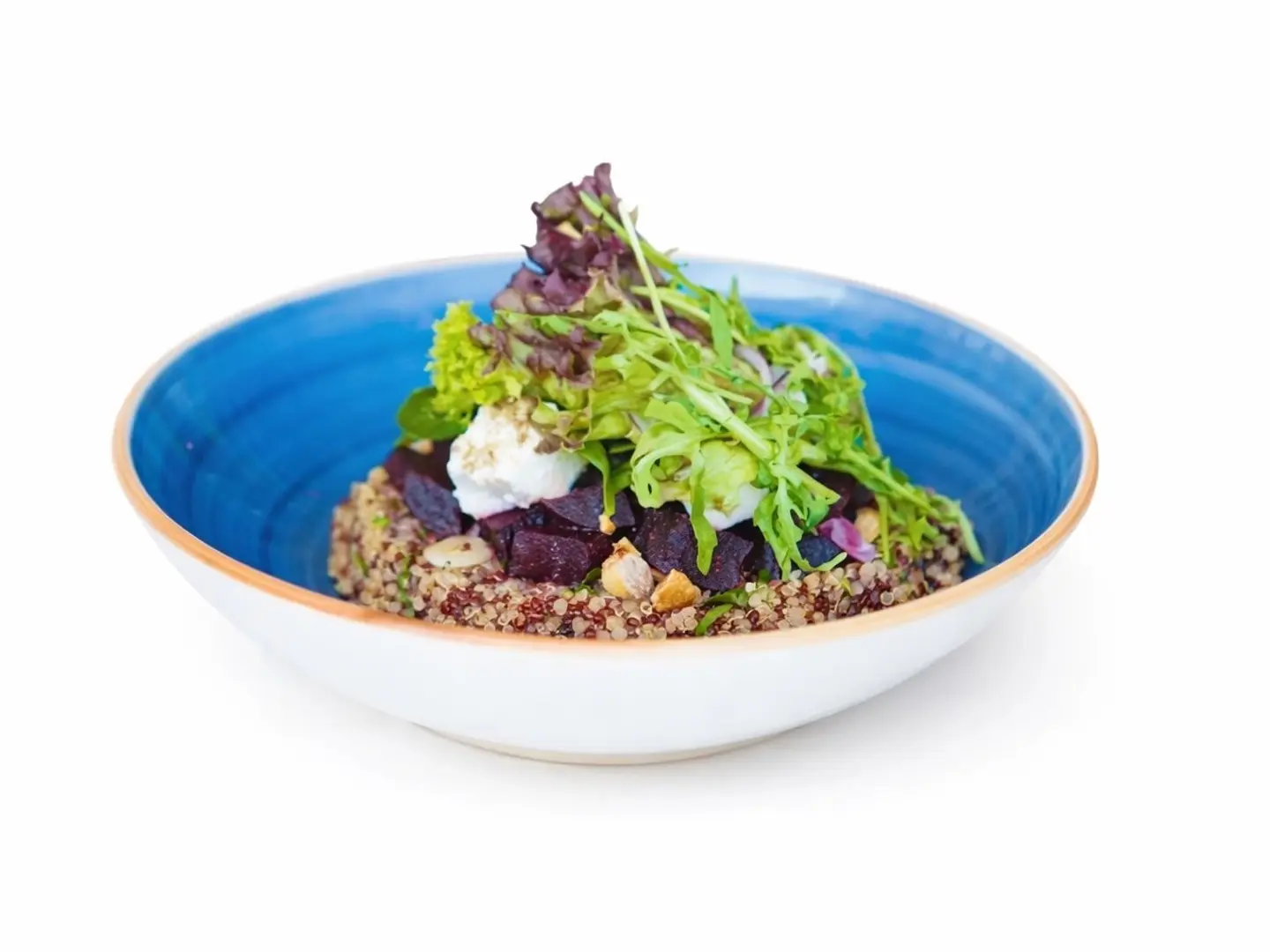 سلطة الشمندر مع الكينوا