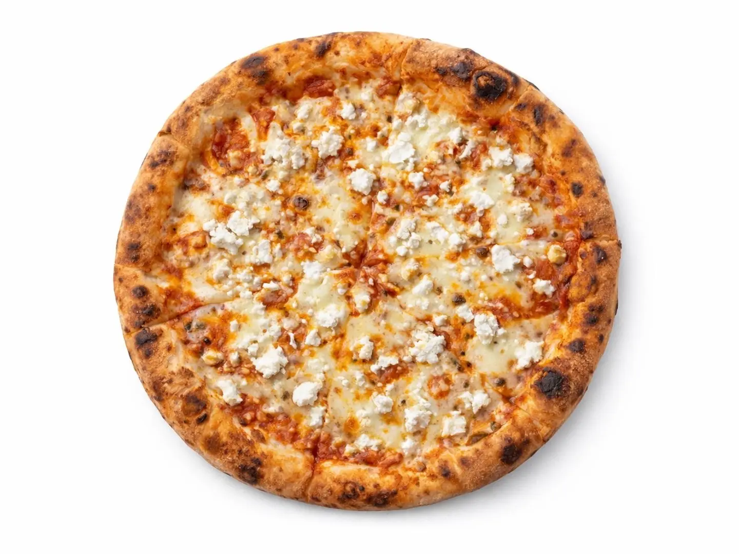 بيتزا الاجبان الاربعه