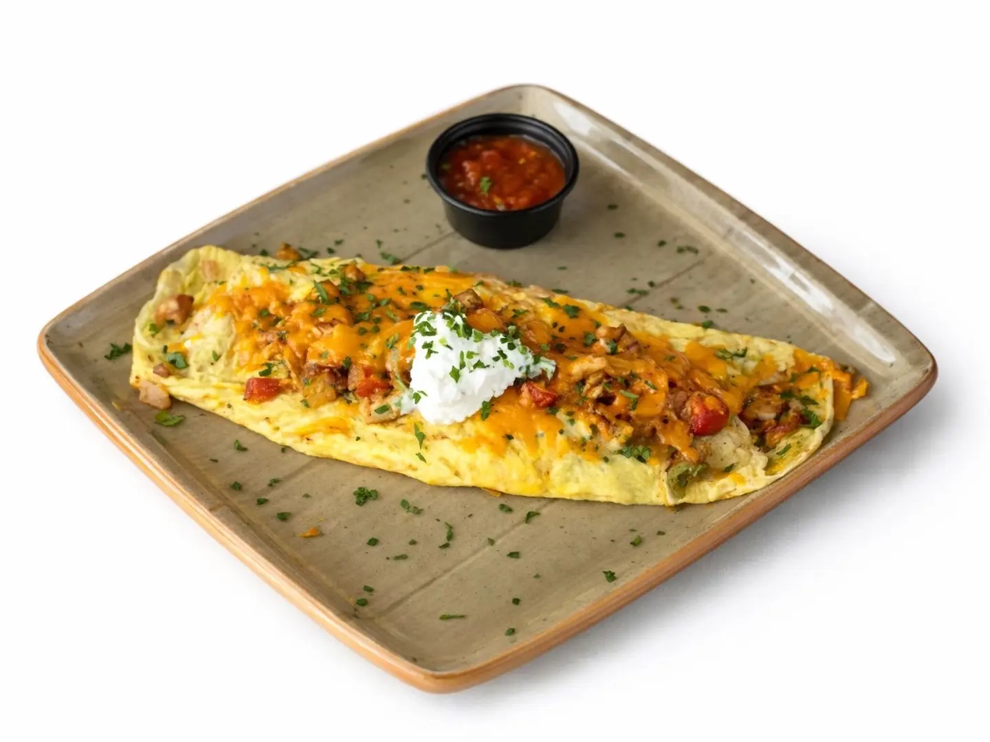 اومليت دجاج فاهيتا