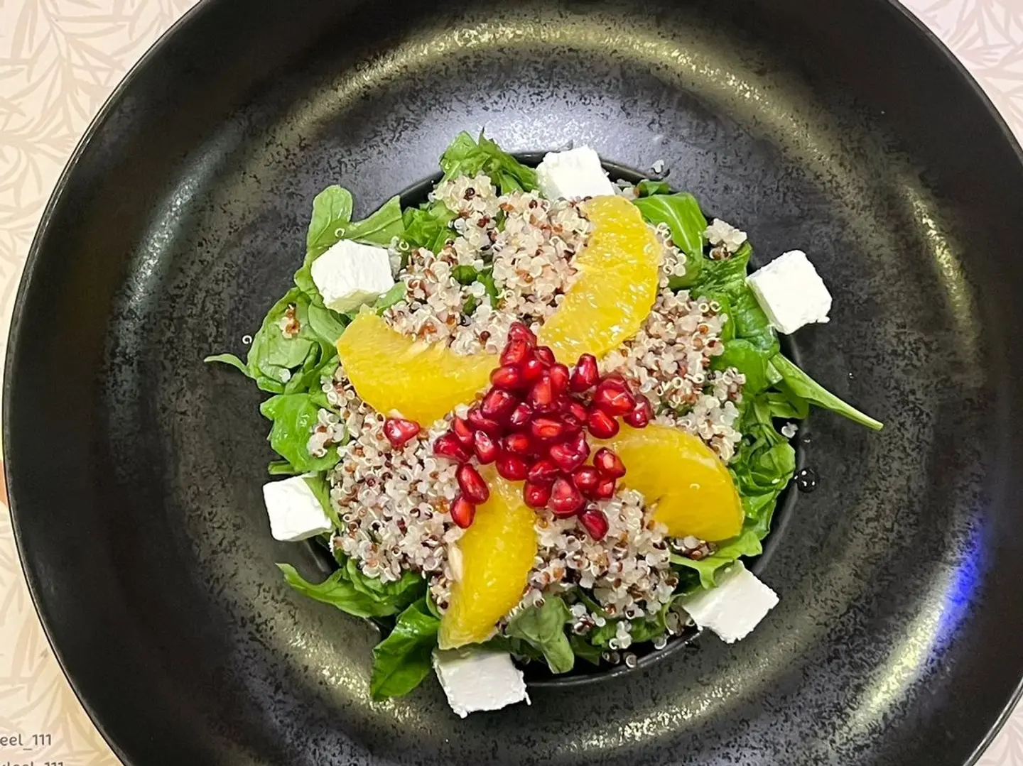 سلطةاكليل بالكينوا