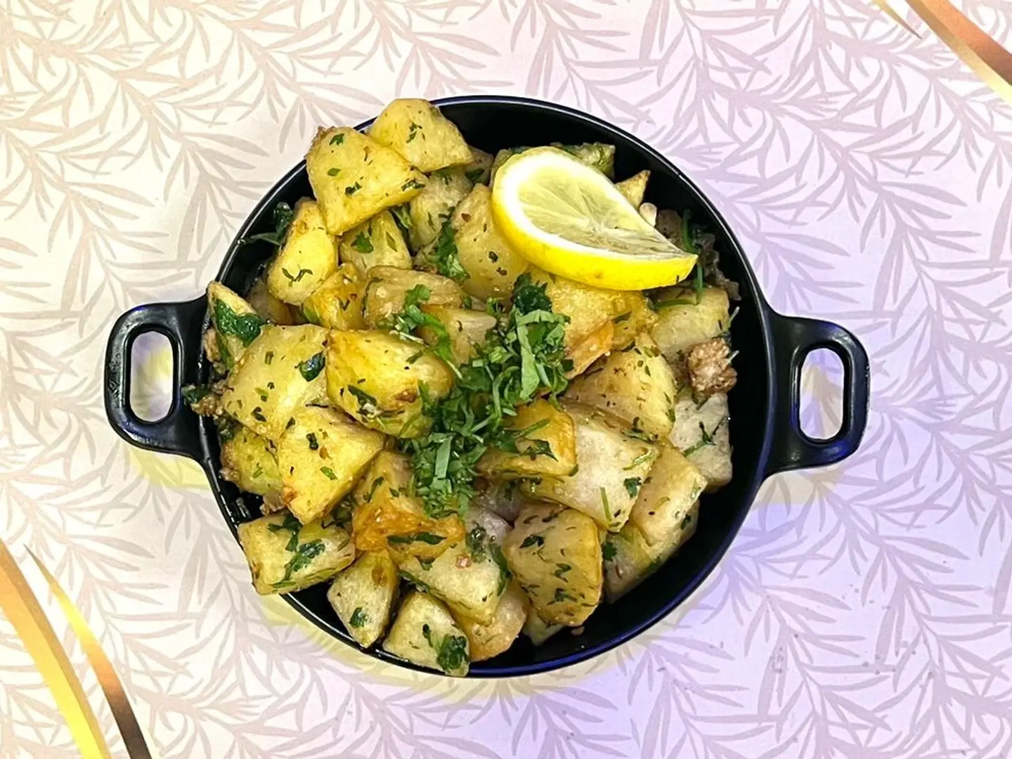 بطاطابلكزبرة