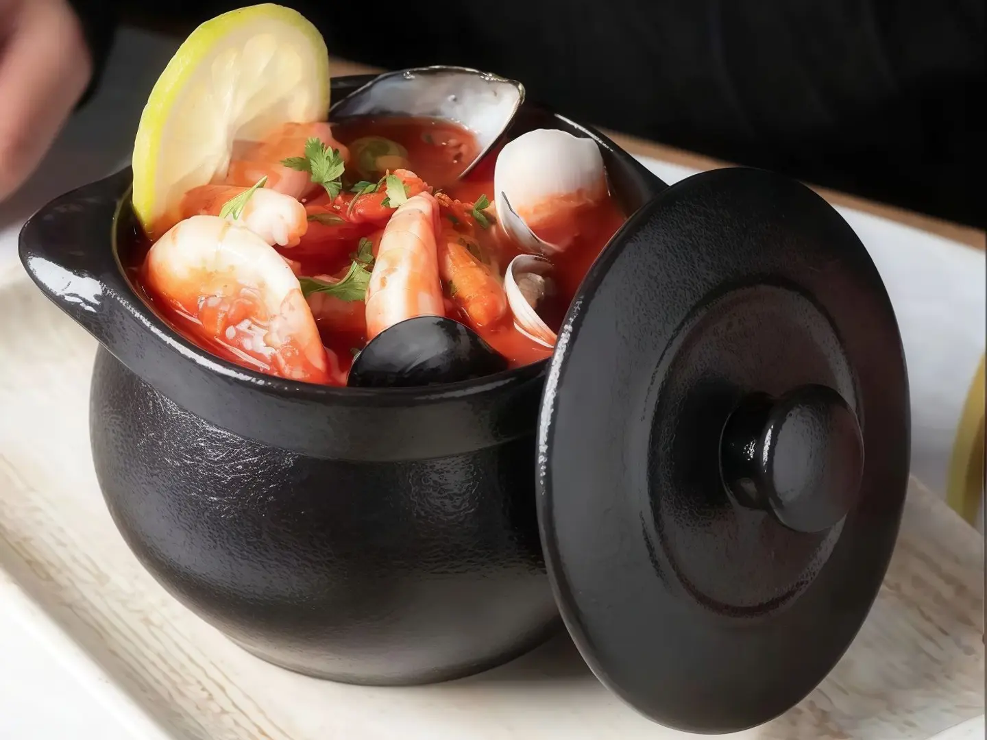 شوربة ثمار البحر