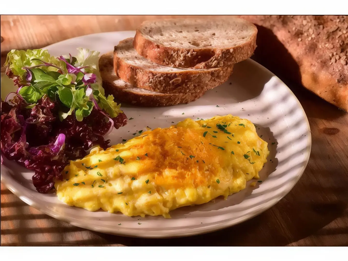 Three Cheese Omelette