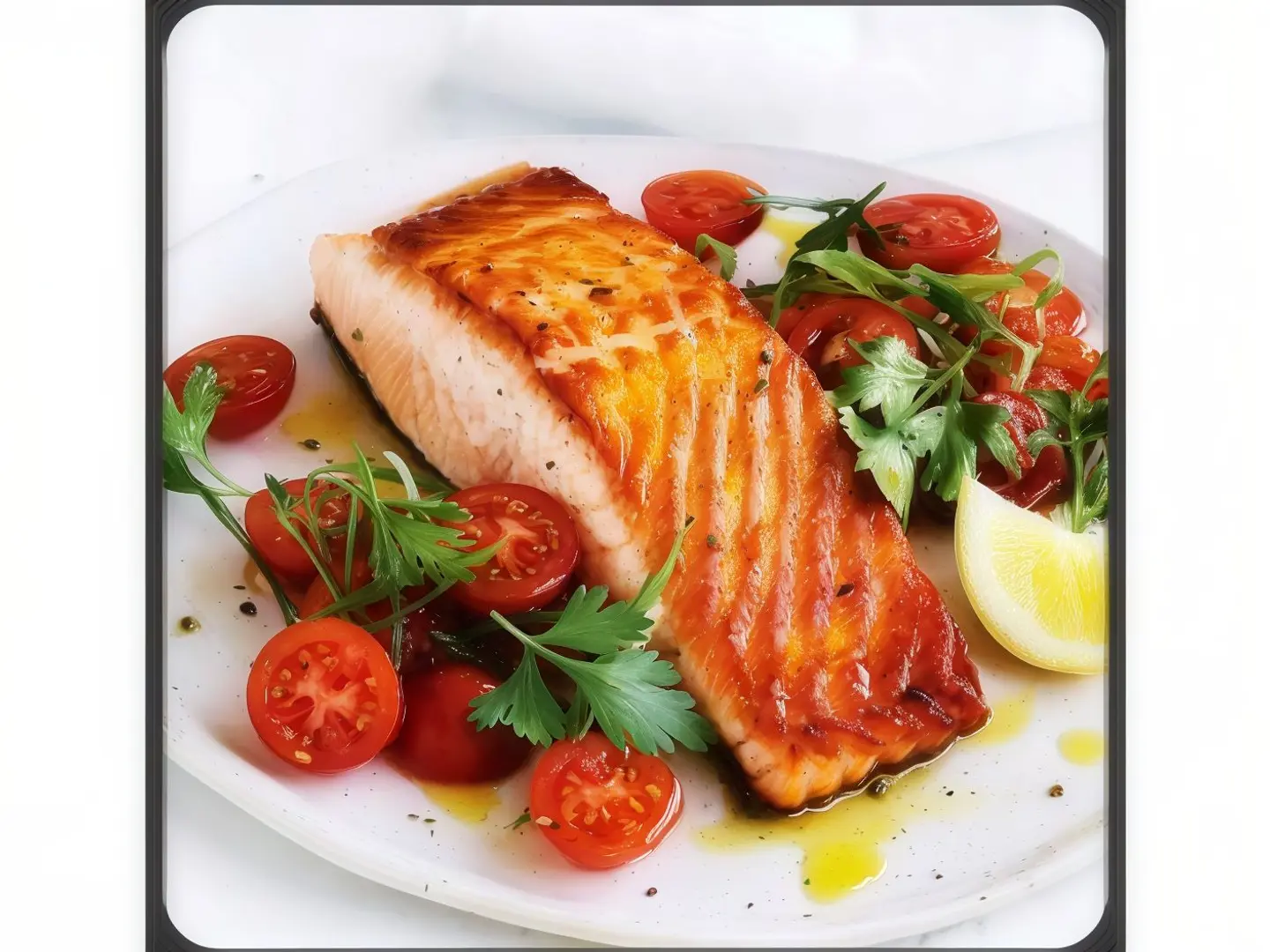 Salmone Alla Mediterranea