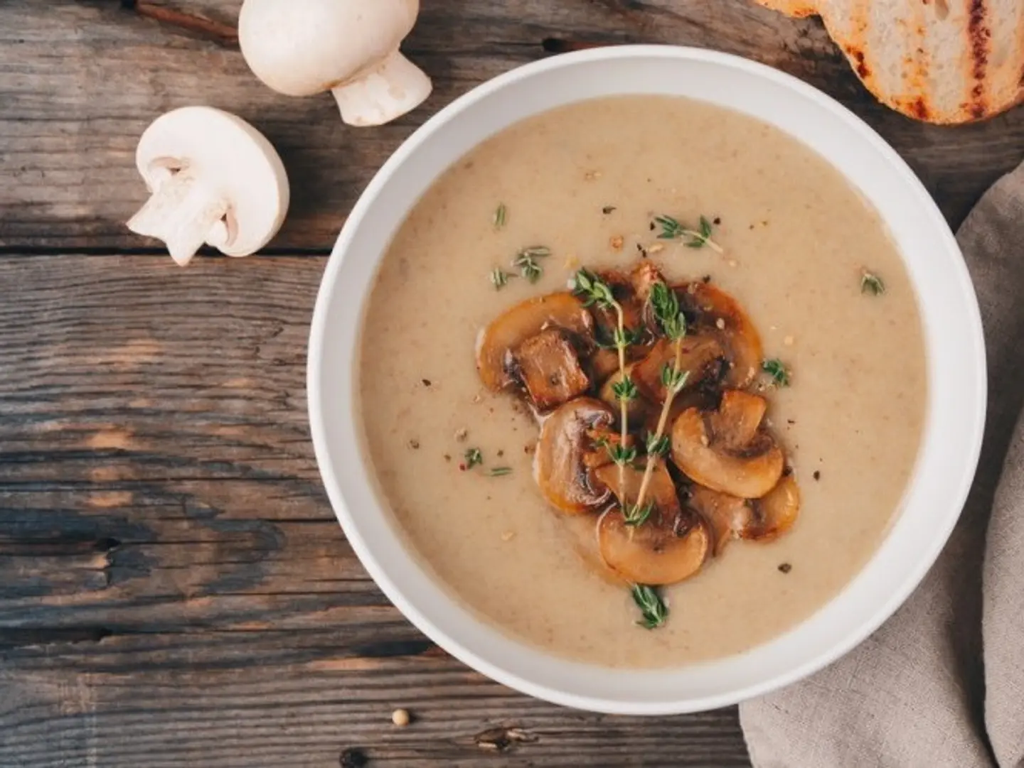 شوربة الفطر