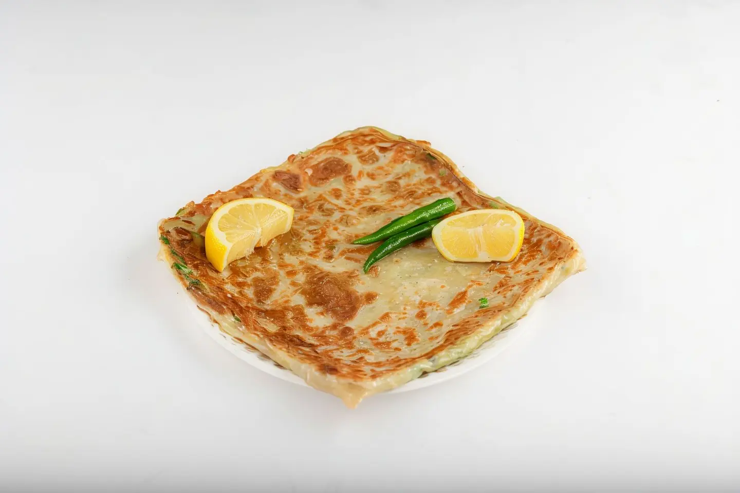 Salty Mutabbak With Vegetable