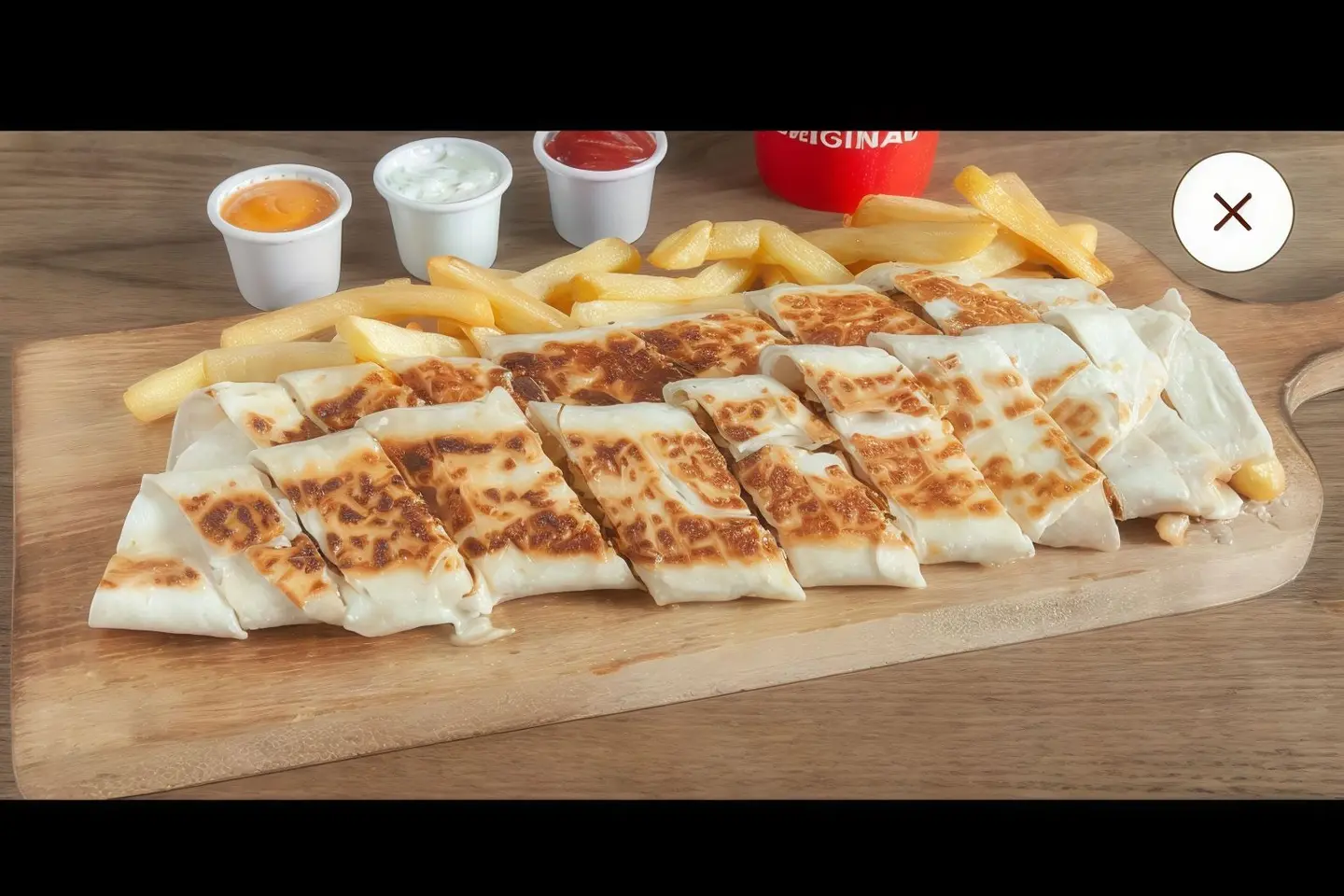 صحن عربي وسط