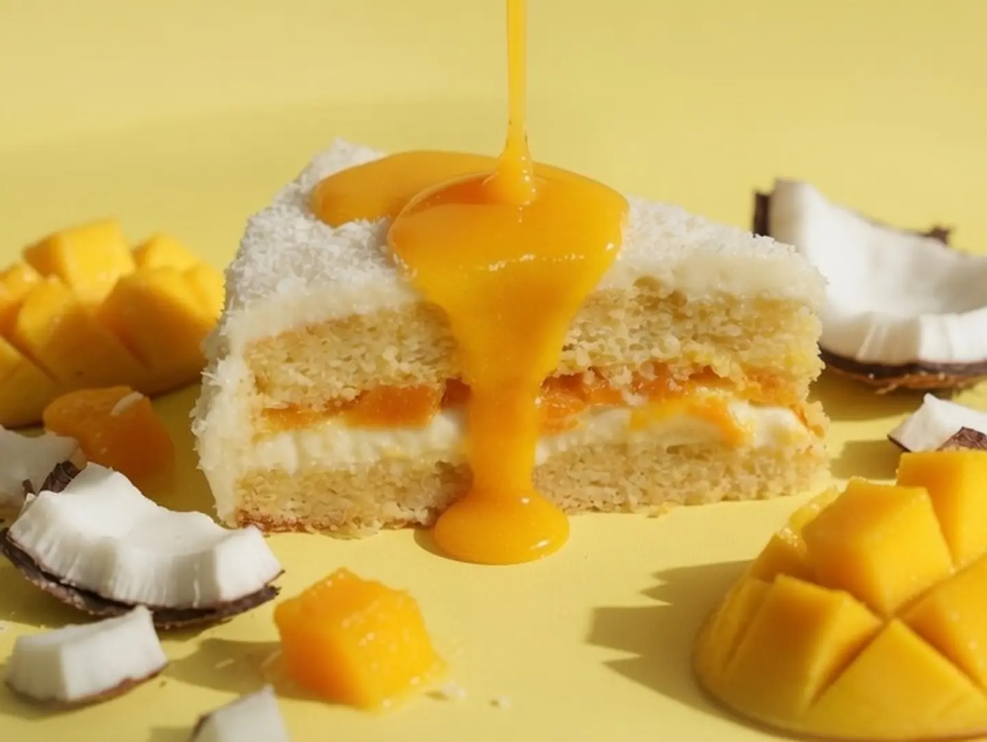 Mango Coco Cake