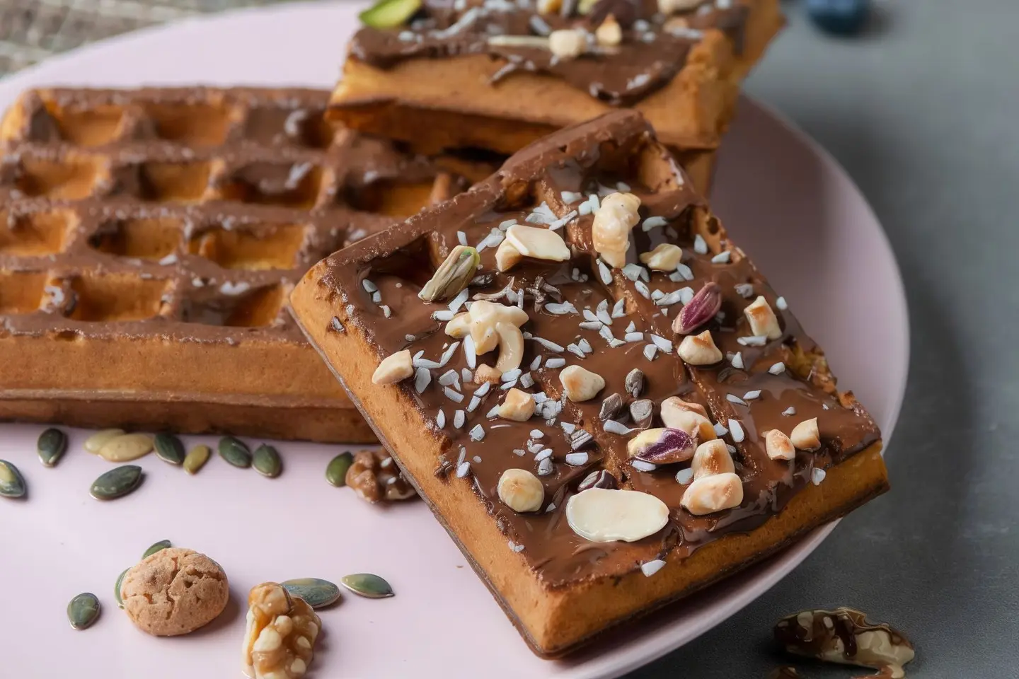 وافل نوتيلا