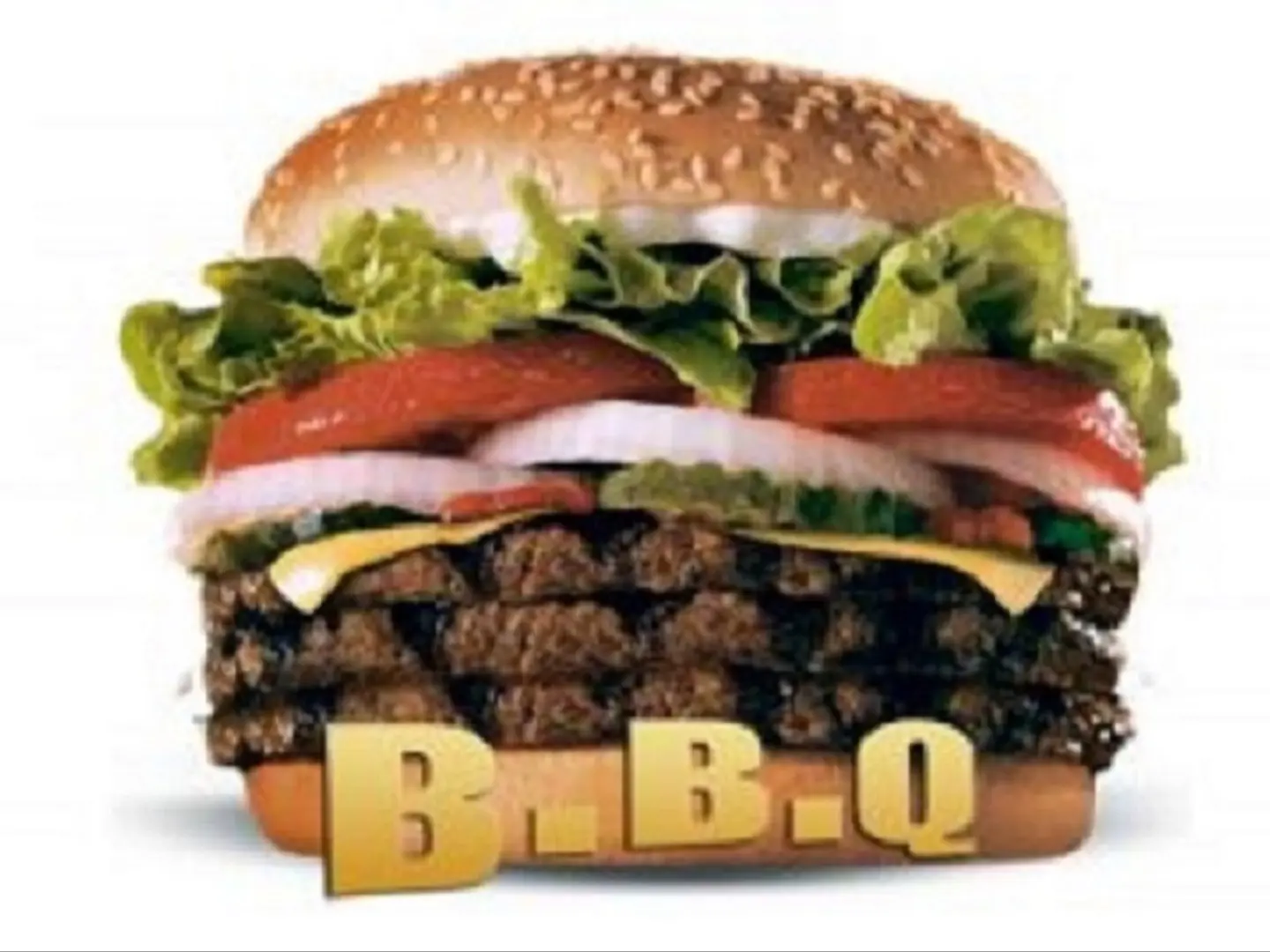 Triple Giant Meat Burger